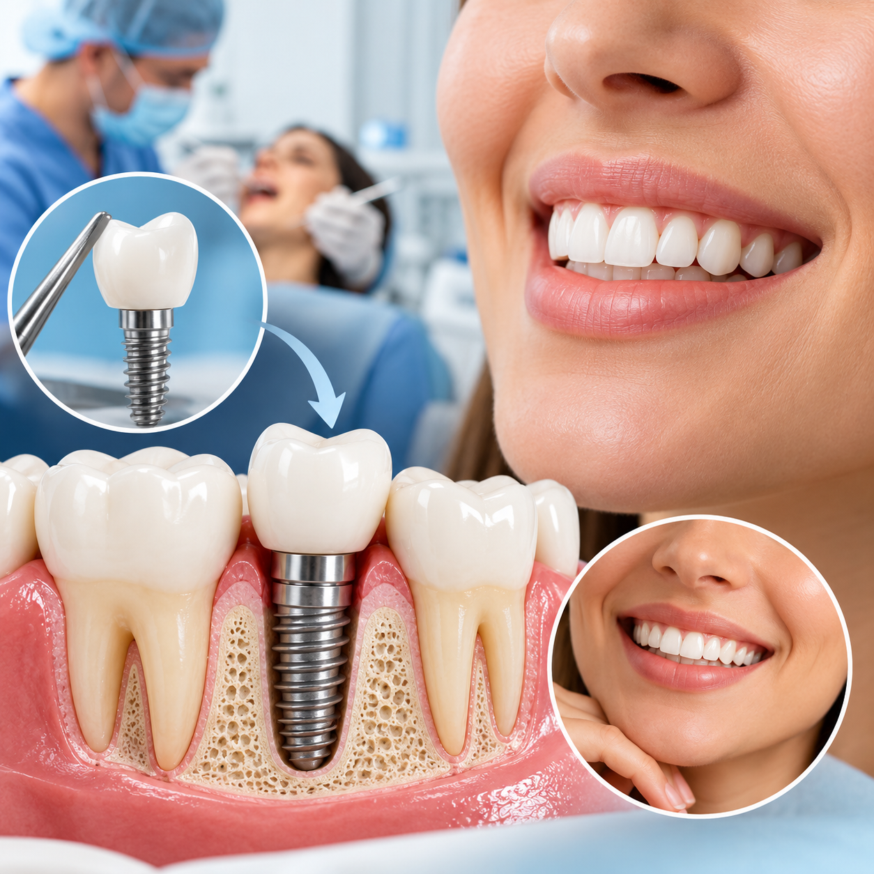 Dental Implant Journey and Smile