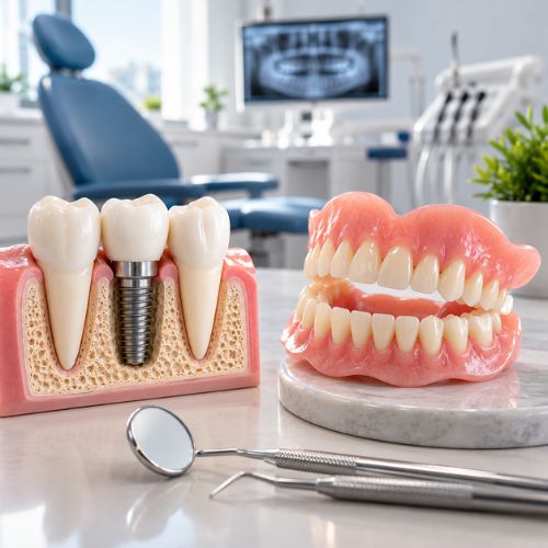 Dental Implants vs Dentures: Understanding the Key Differences